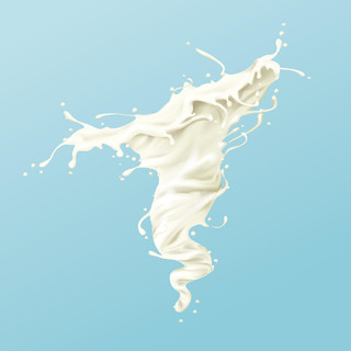 牛奶水波纹素材